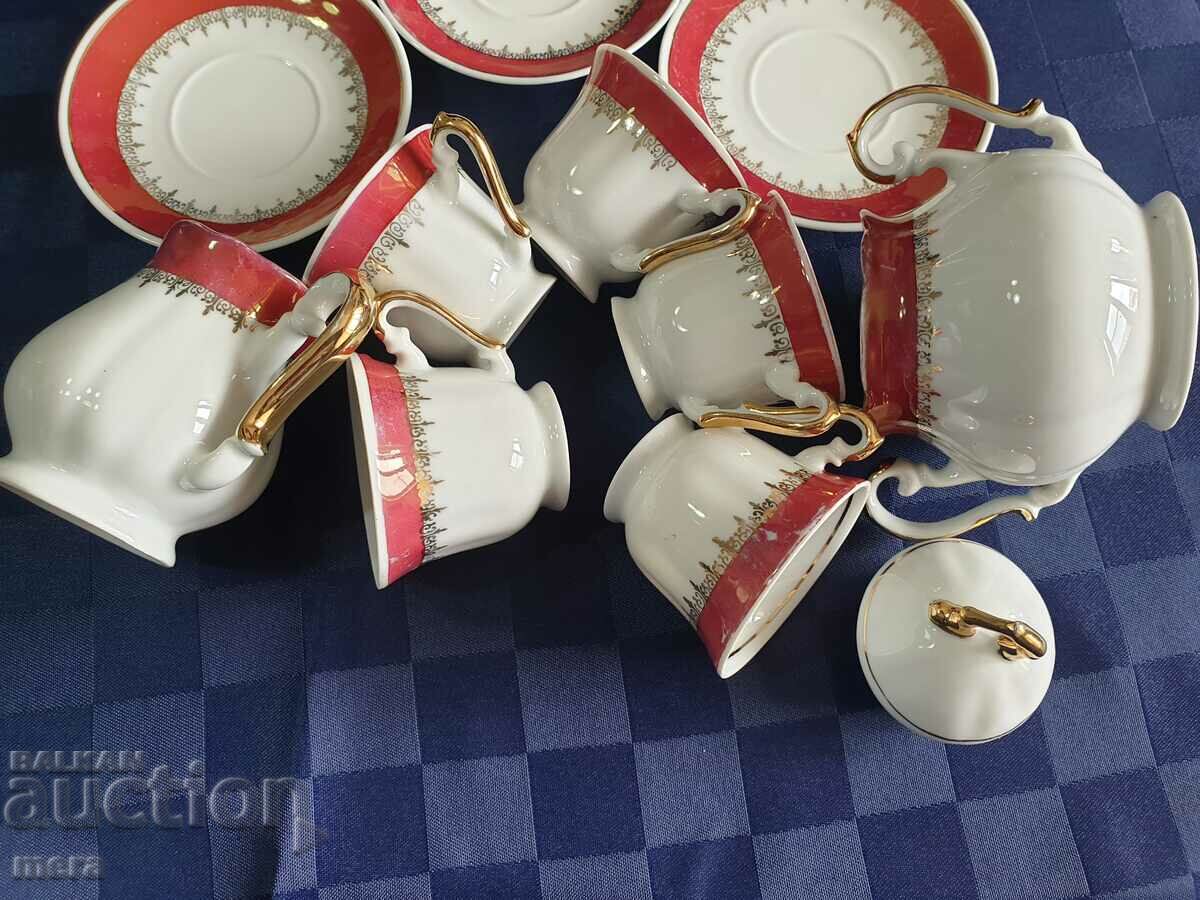 Delivery of Porcelain coffee service - Zaičar-Yugoslavia Delivery of Porcelain coffee service - Zaičar-Yugoslavia