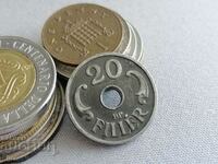 Монета - Унгария - 20 филера | 1941г.