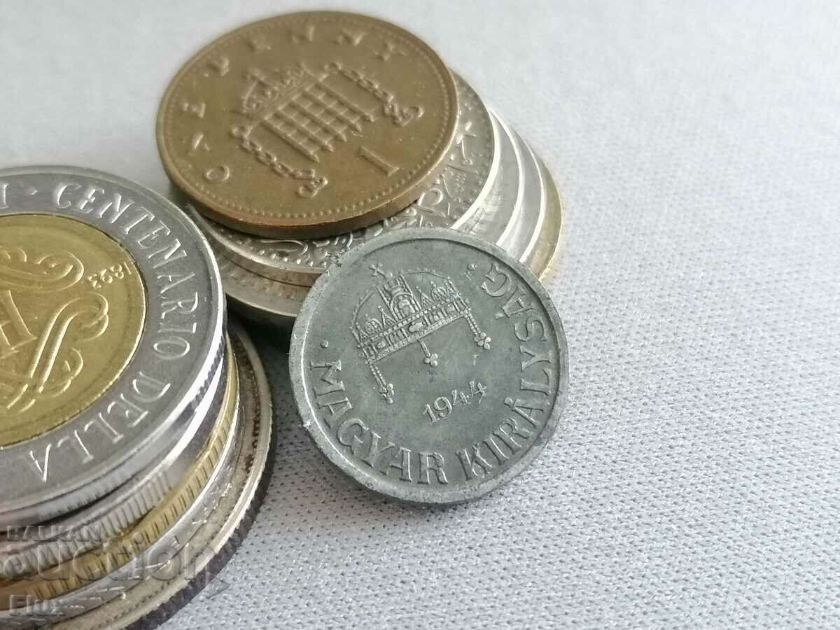 Coin - Hungary - 2 fillers | 1944 with price 4.50 BGN | € 2.30