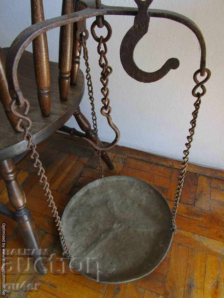 Old Romanian scale. Excellently preserved. Authentic. 19th century