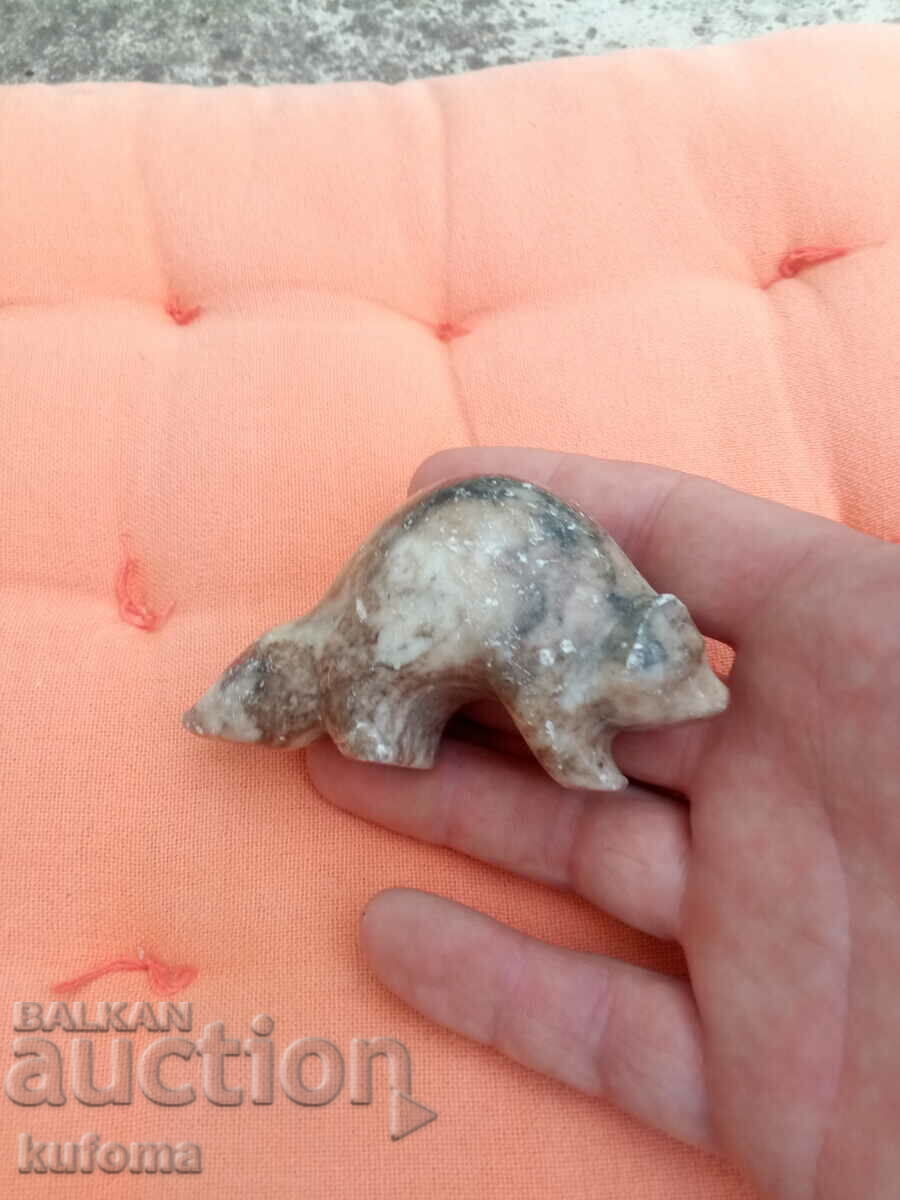 Raccoon figurine made of marble - 5 Raccoon figurine made of marble - 5