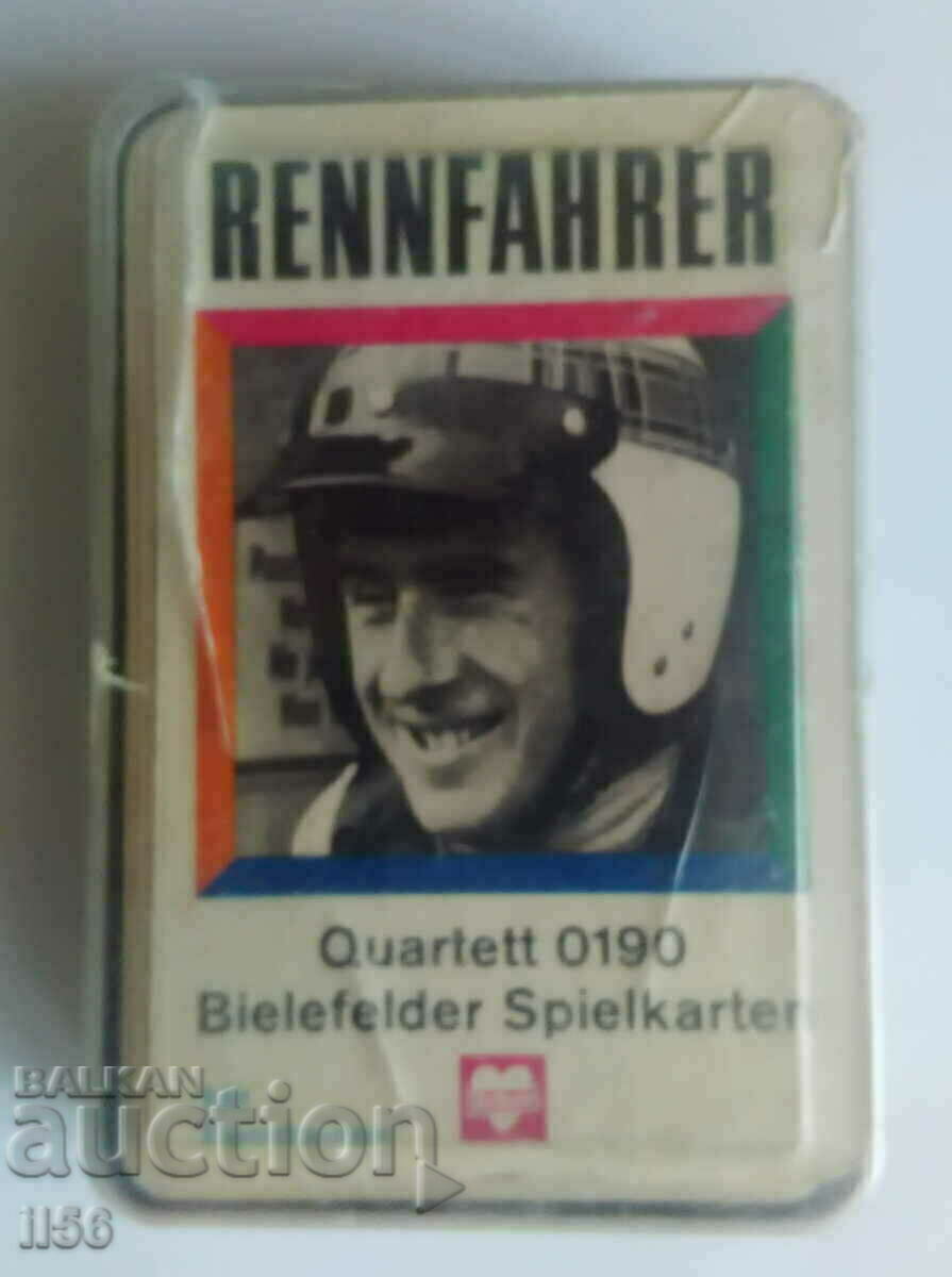 Карти за игра - "Състезатели" - стари с цена 15.00 лв. | € 7.67 Карти за игра - "Състезатели" - стари с цена 15.00 лв. | € 7.67