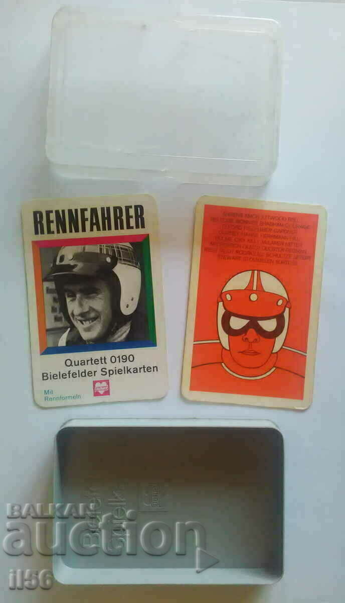 Аукцион Карти за игра - "Състезатели" - стари Аукцион Карти за игра - "Състезатели" - стари