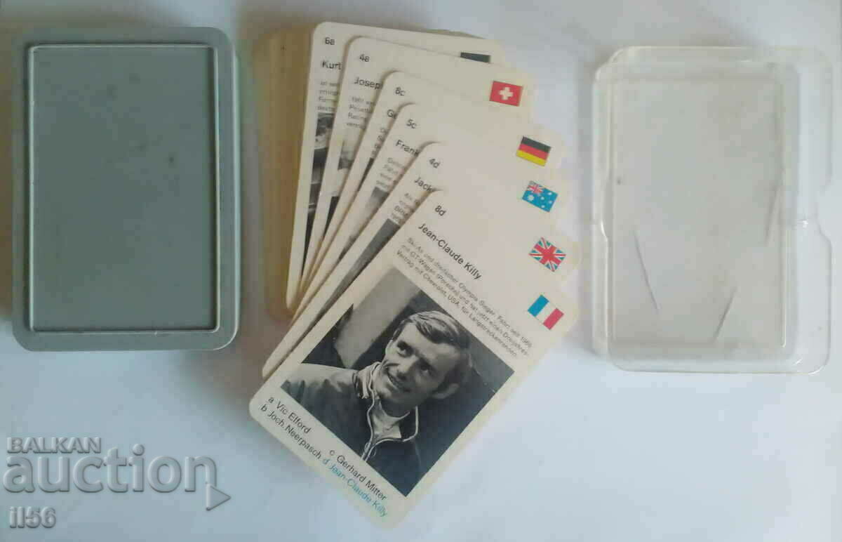 Доставка на Карти за игра - "Състезатели" - стари Доставка на Карти за игра - "Състезатели" - стари