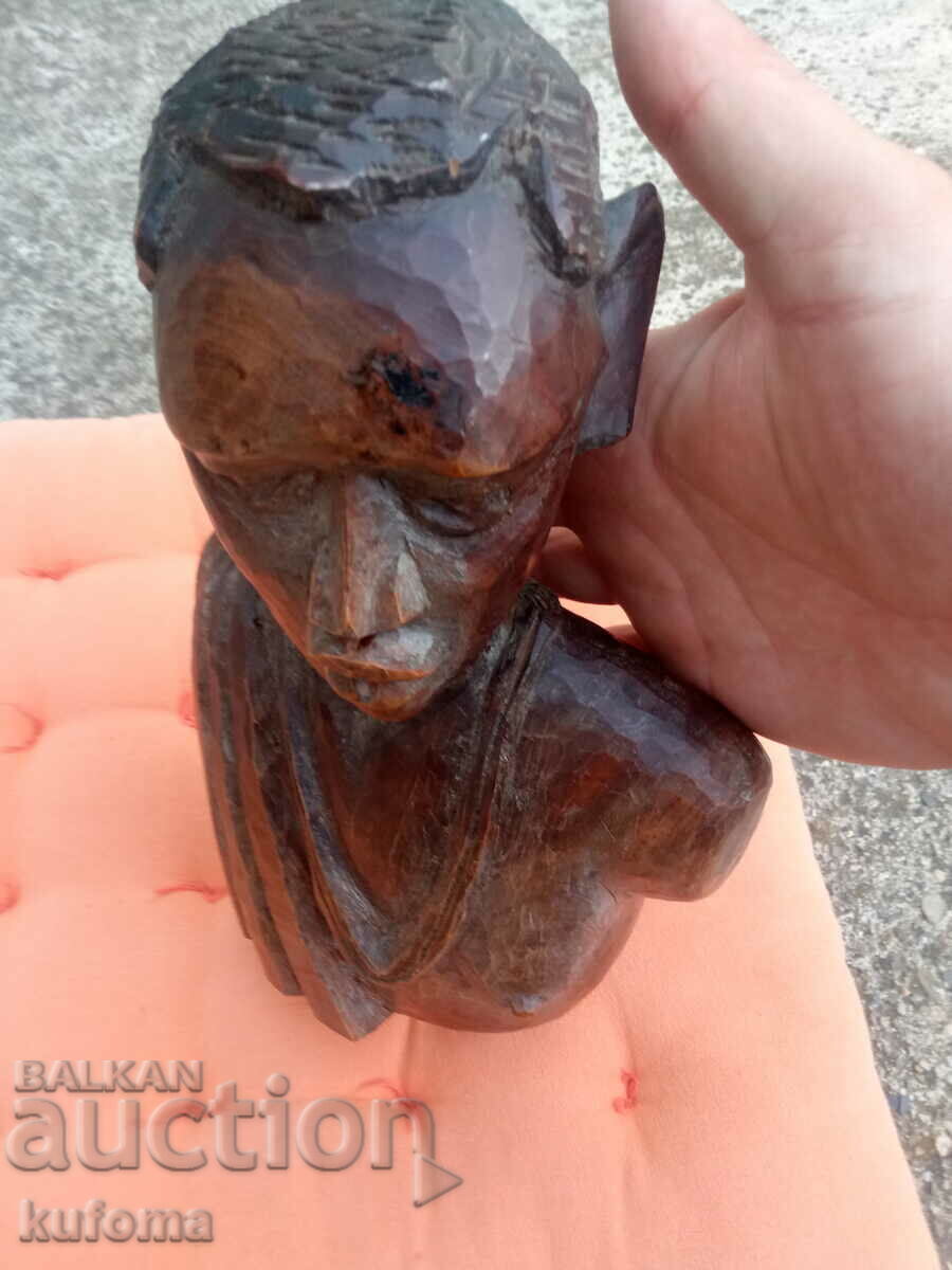 African wooden sculpture hand carved - 7 African wooden sculpture hand carved - 7