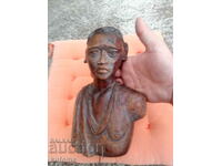 African wooden sculpture hand carved