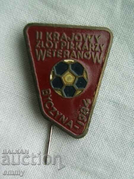 Значка - Национален турнир на ветерани футболисти,Полша 1984