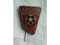 Badge - National Tournament of Veteran Footballers, Poland 1984