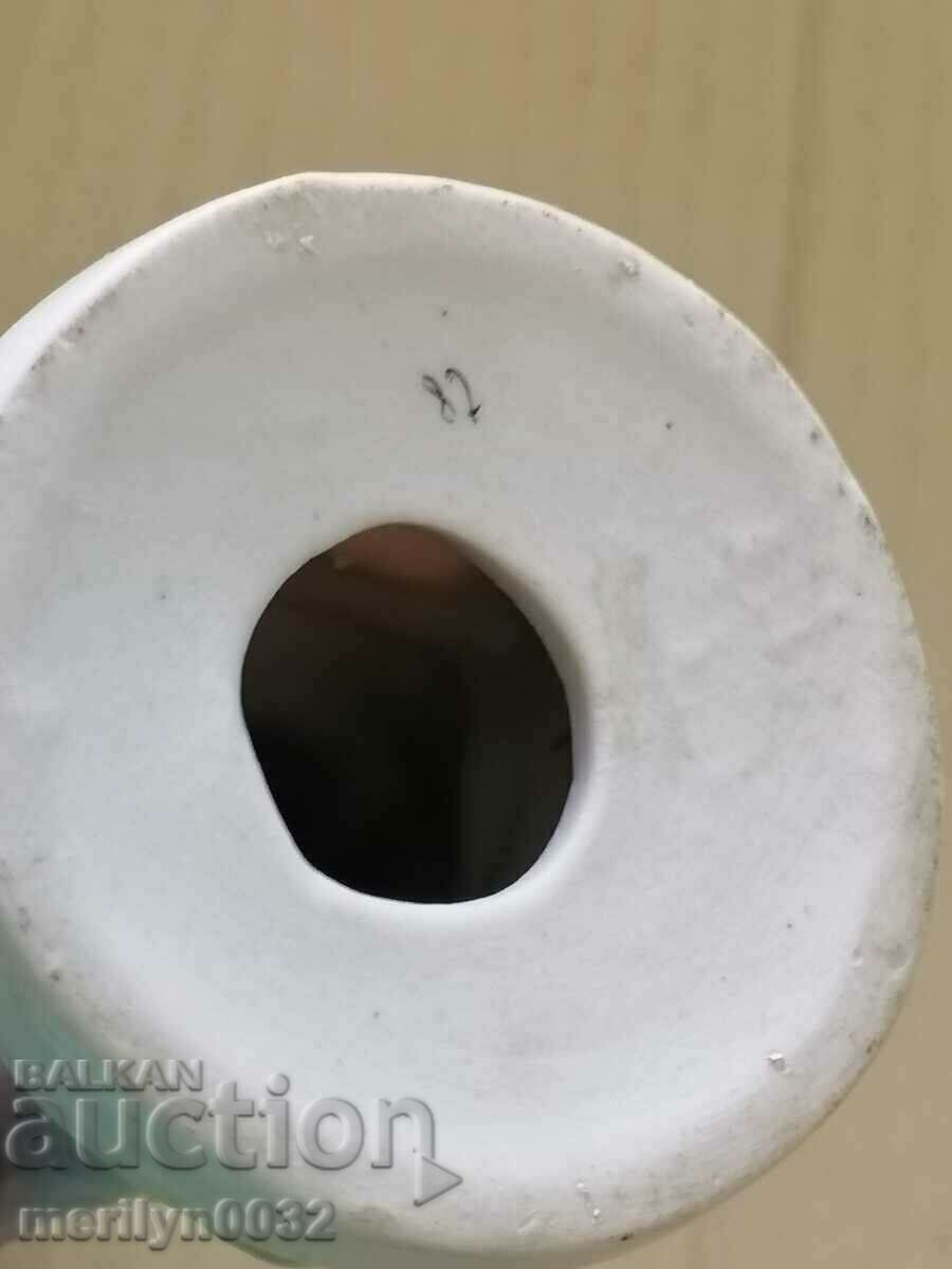 Figure girl feeds pigeon plastic statuette porcelain USSR - 6 Figure girl feeds pigeon plastic statuette porcelain USSR - 6