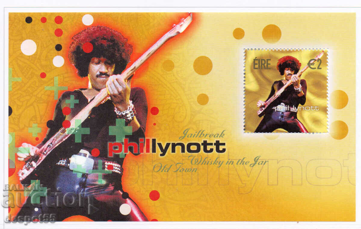 2002. Eire. Rock Legends - Phil Lynott. Block.