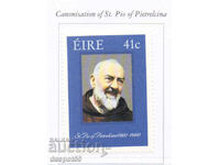 2002. Eire. Canonization of Padre Pio.