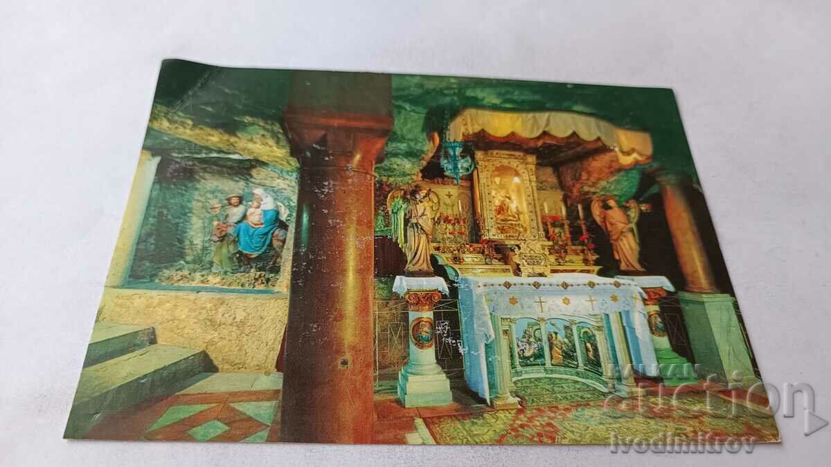 Καρτ ποστάλ Bethlehem Milk Grotto 1973