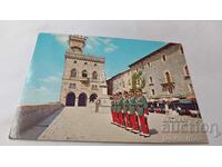 Postcard San Marino Government Palace