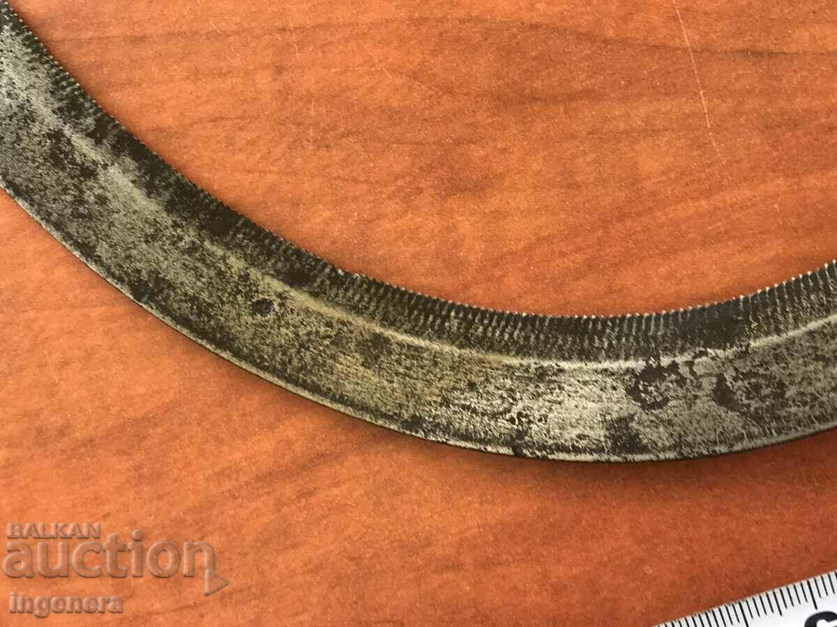 Auction SICKLE ANTIQUE TOOL MOWER 1893-MARKED Auction SICKLE ANTIQUE TOOL MOWER 1893-MARKED