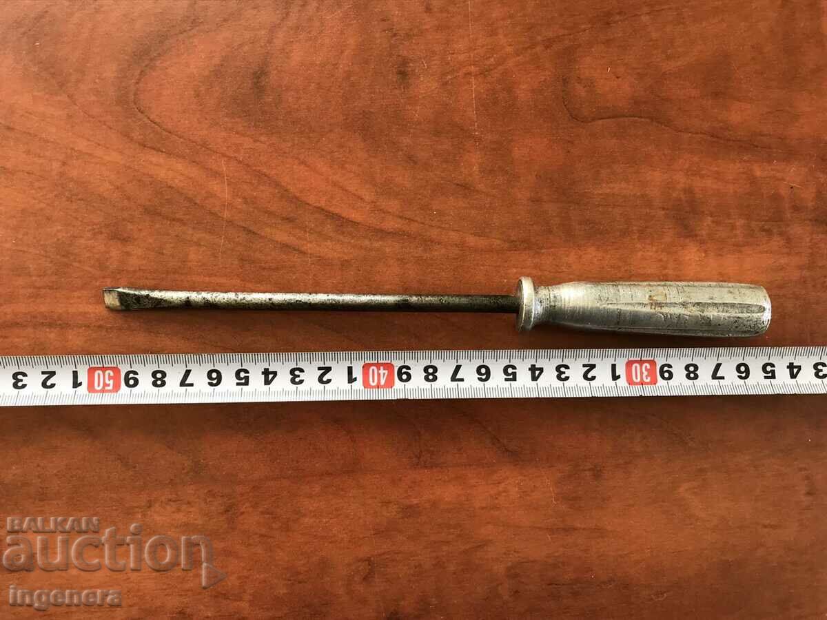 LARGE SCREWDRIVER WITH ALUMINUM HANDLE TOOL