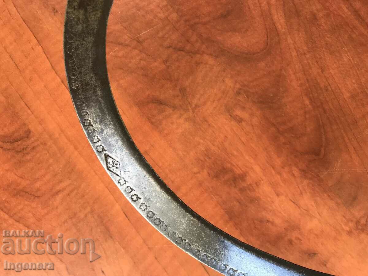 Delivery of SICKLE ANTIQUE TOOL KOSHER ORNAMENTED #12 Delivery of SICKLE ANTIQUE TOOL KOSHER ORNAMENTED #12