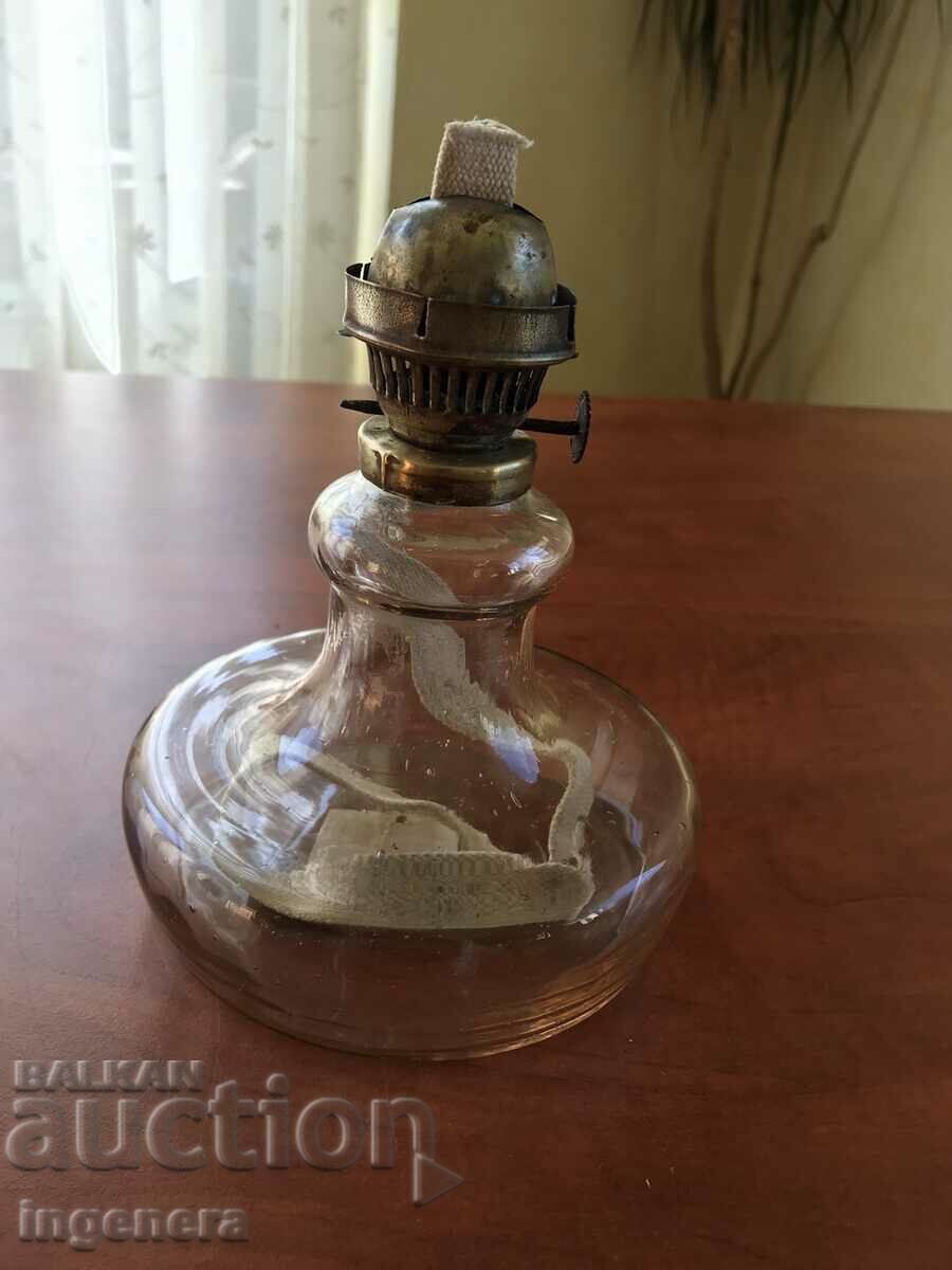 GAS LAMP ANTIQUE HEALTHY LANTERN LAMP GLASS FOIL with price 34.00 BGN | € 17.38 GAS LAMP ANTIQUE HEALTHY LANTERN LAMP GLASS FOIL with price 34.00 BGN | € 17.38