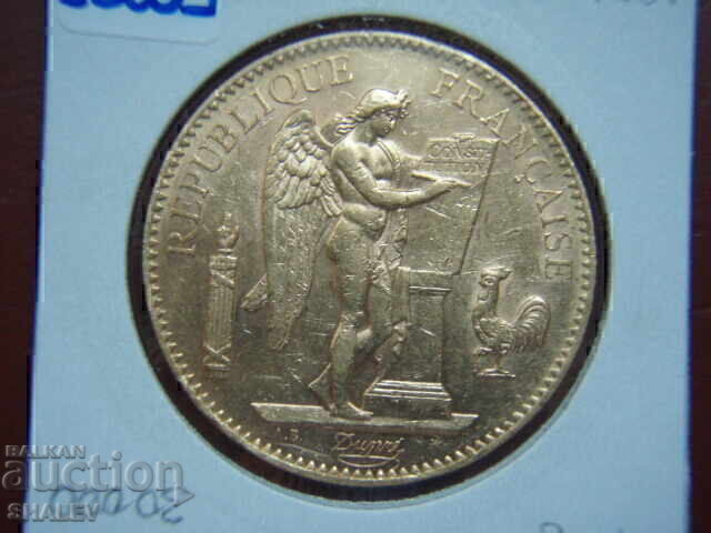 100 franci 1906 A Franța (100 franci Franța) - AU (aur) - 5 100 franci 1906 A Franța (100 franci Franța) - AU (aur) - 5