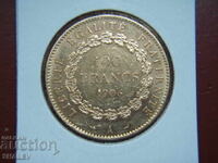 100 franci 1906 A Franța (100 franci Franța) - AU (aur)