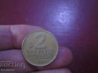 Uruguay 2 pesos 1994