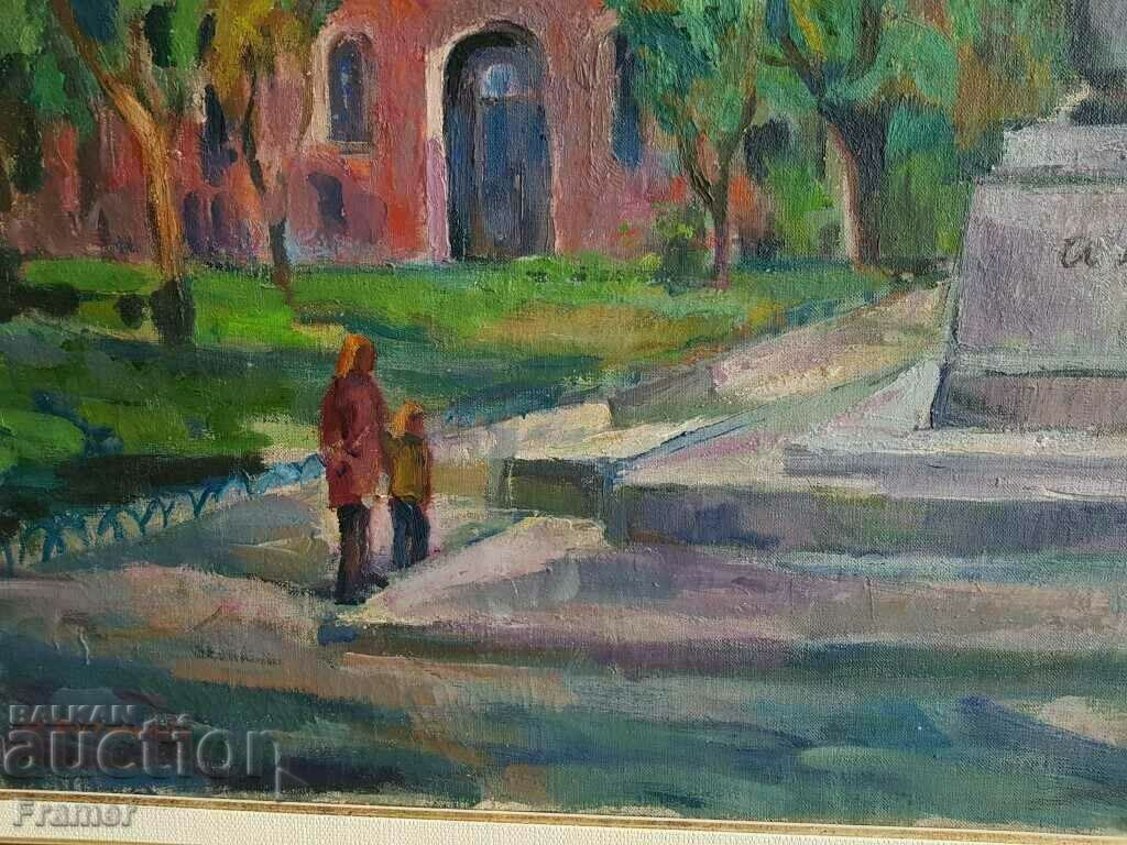 Delivery of Tsvetana KOSTURKOVA 1914 - 2011 Ivan Vazov Monument 1960s Delivery of Tsvetana KOSTURKOVA 1914 - 2011 Ivan Vazov Monument 1960s