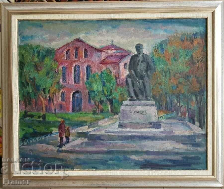 Tsvetana KOSTURKOVA 1914 - 2011 Ivan Vazov Monument 1960s