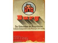 Μια παλιά διαφήμιση λουκέτων από το γερμανικό κατάστημα Ράιχ 1940