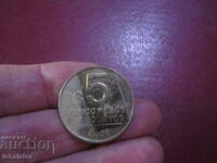 Uruguay 5 pesos 2008 -