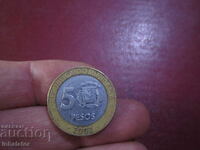 Dominican Republic 5 pesos - 2002