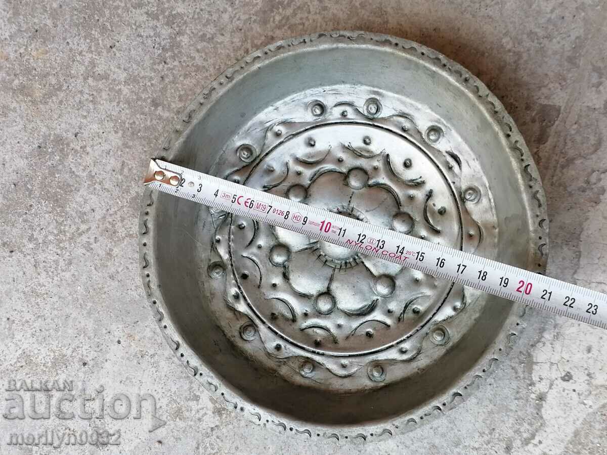 Delivery of 19th century Renaissance Sahan knockers in a copper panic plate Delivery of 19th century Renaissance Sahan knockers in a copper panic plate