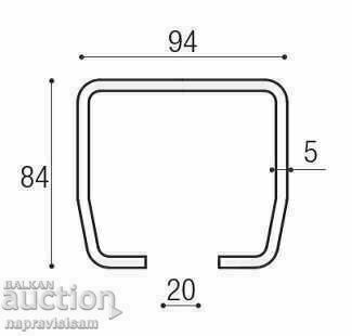 K-th Italian Cantilever system for doors up to 10m and up to 1200kg with price 1440.00 BGN | € 736.26