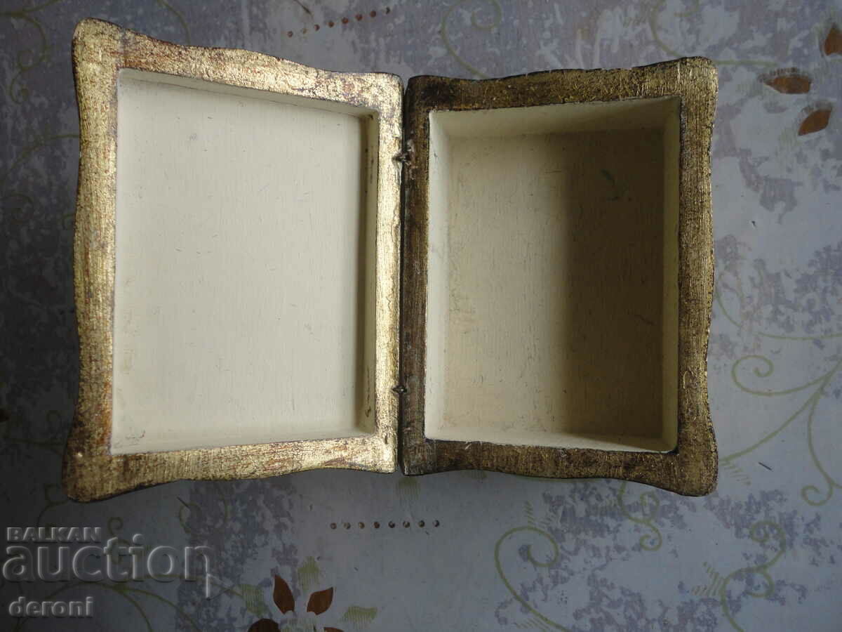 Unique Italian wooden jewelry box - 6