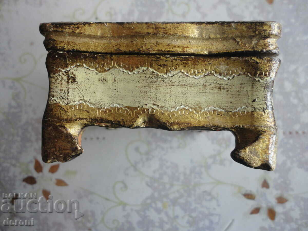 Unique Italian wooden jewelry box - 7