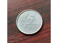 Brazil 5 centavos 1994