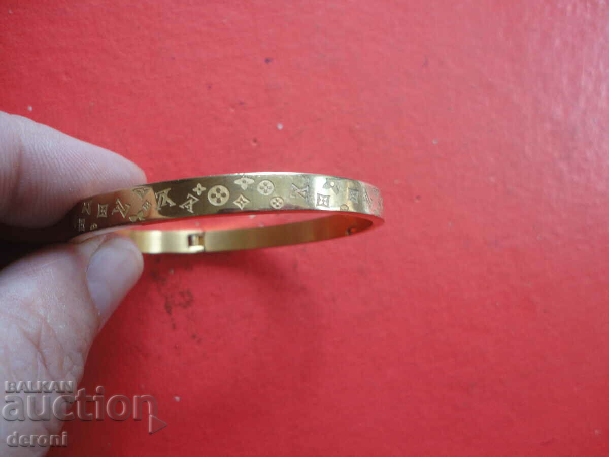 Υπέροχο επιχρυσωμένο βραχιόλι Louis Vuitton - 7