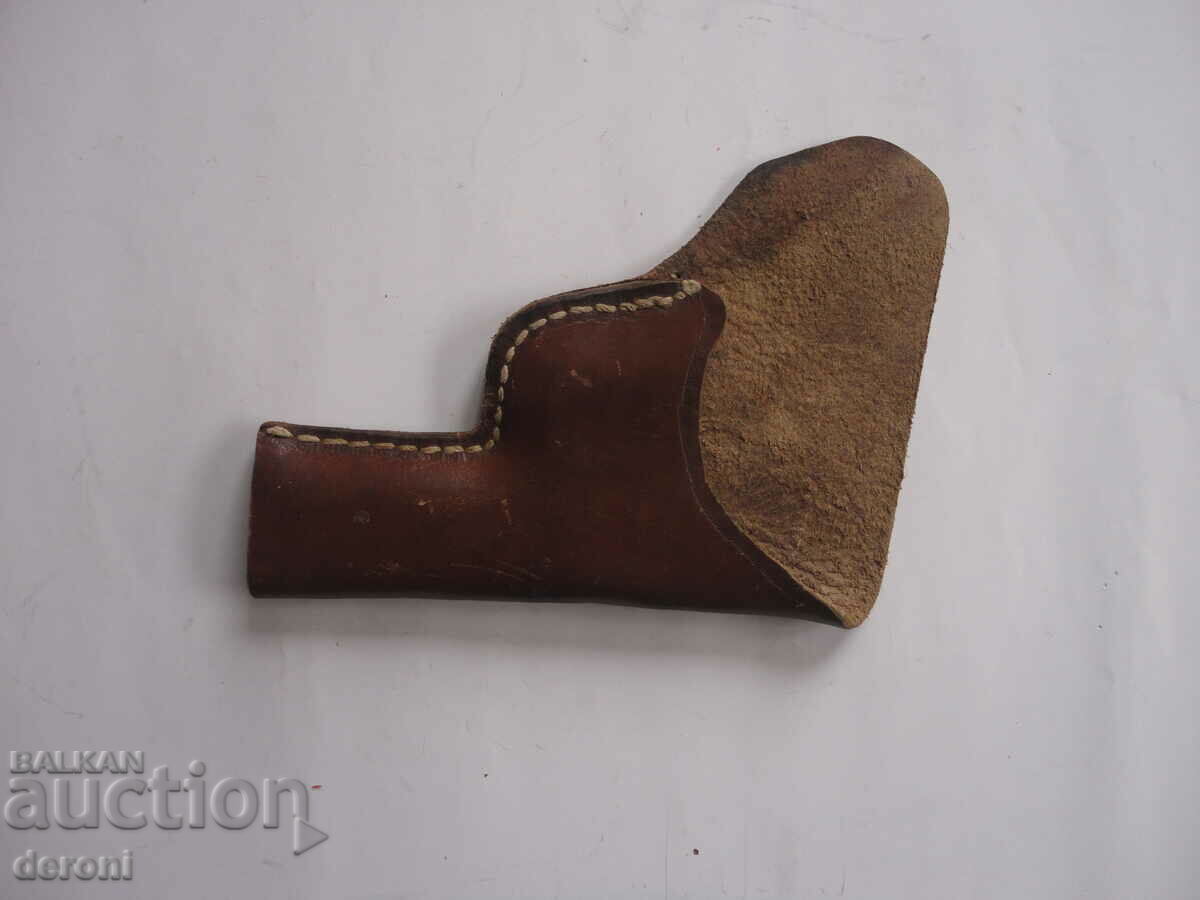 Auction German leather pistol holster Auction German leather pistol holster