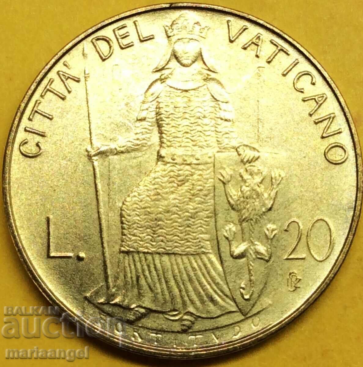 20 lire 1979 Vatican