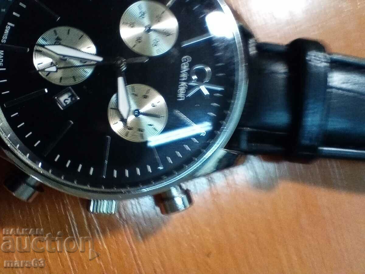 quartz watch with date - 6