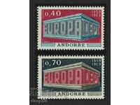 Andorra Fr. 1969 Europe CEPT (**) clean, unstamped