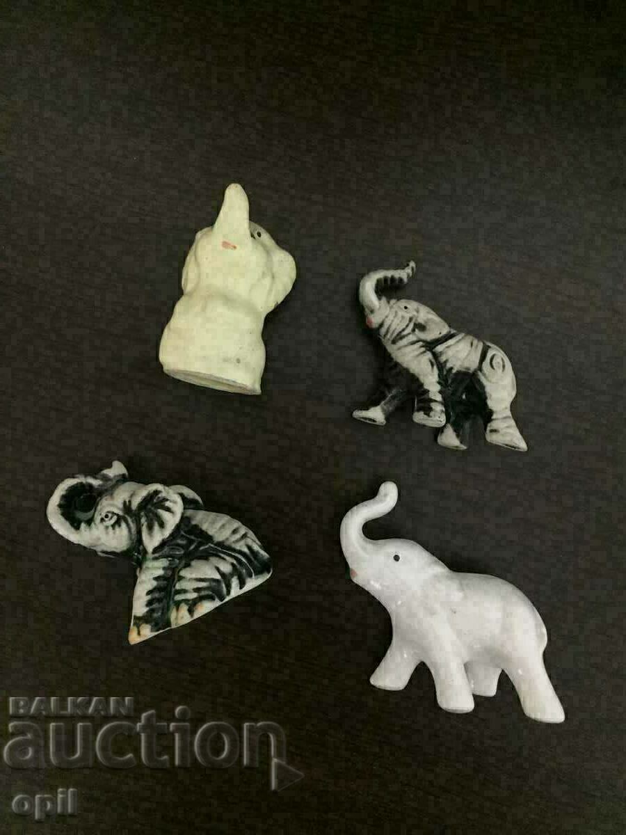 Porcelain figures Elephant with price 15.00 BGN | € 7.67