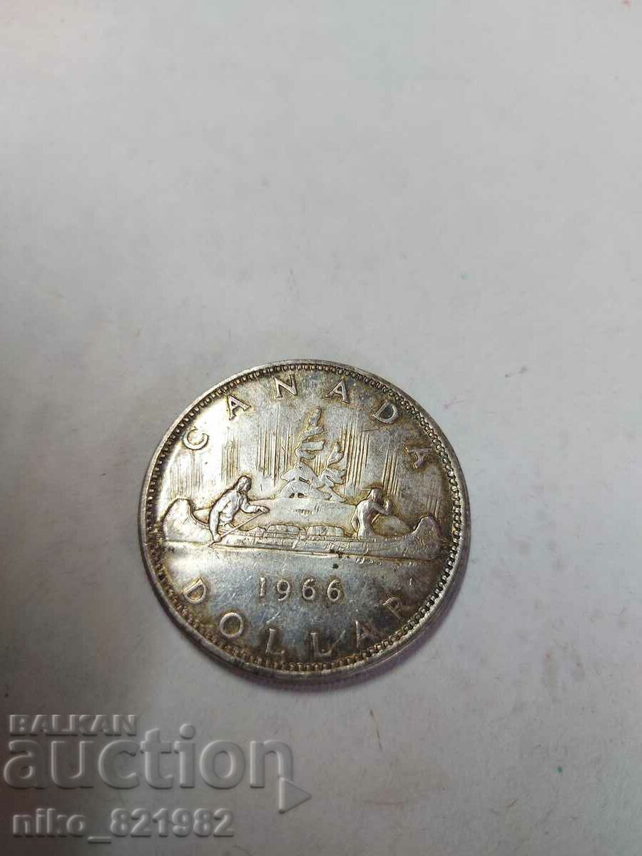 Canadian dollar 1966 with price 55.00 BGN | € 28.12 Canadian dollar 1966 with price 55.00 BGN | € 28.12