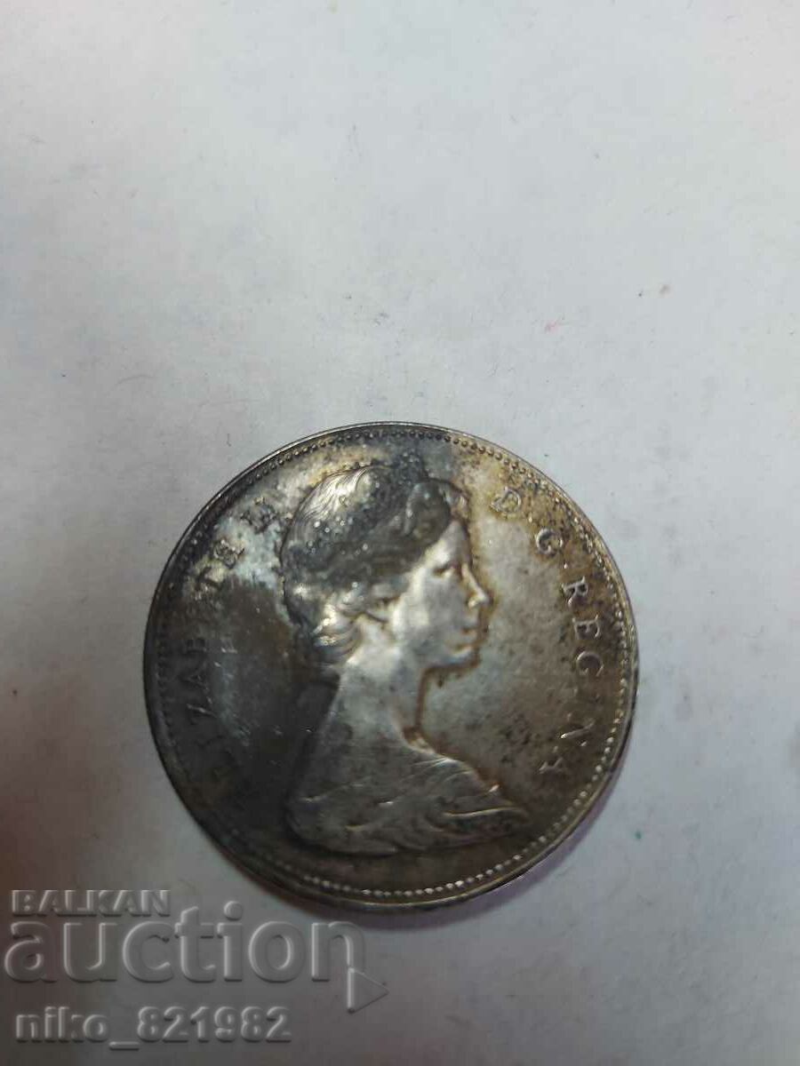 Auction Canadian dollar 1966 Auction Canadian dollar 1966