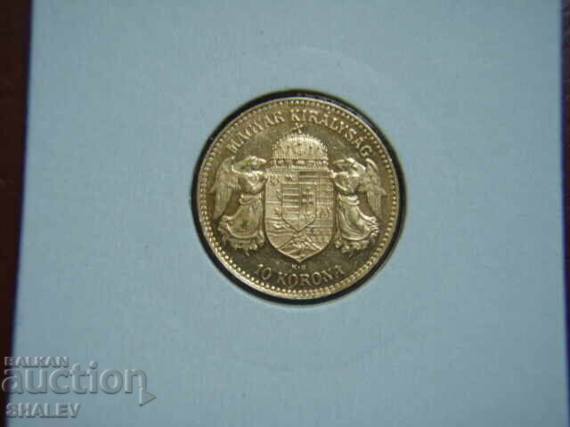 Auction 10 Korona 1911 Hungary - AU+ (Gold) Auction 10 Korona 1911 Hungary - AU+ (Gold)