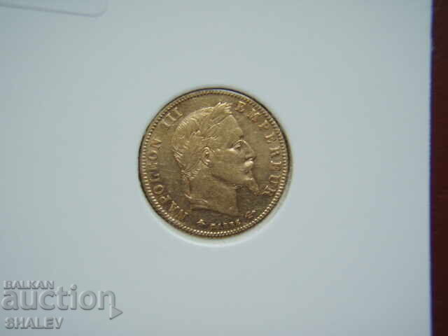 5 Francs 1868 A France - AU (gold) - 6 5 Francs 1868 A France - AU (gold) - 6
