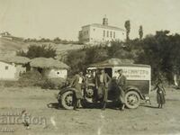 1934-та,ЦАРСКА СНИМКА-РЕТРО АВТОМОБИЛ, камион