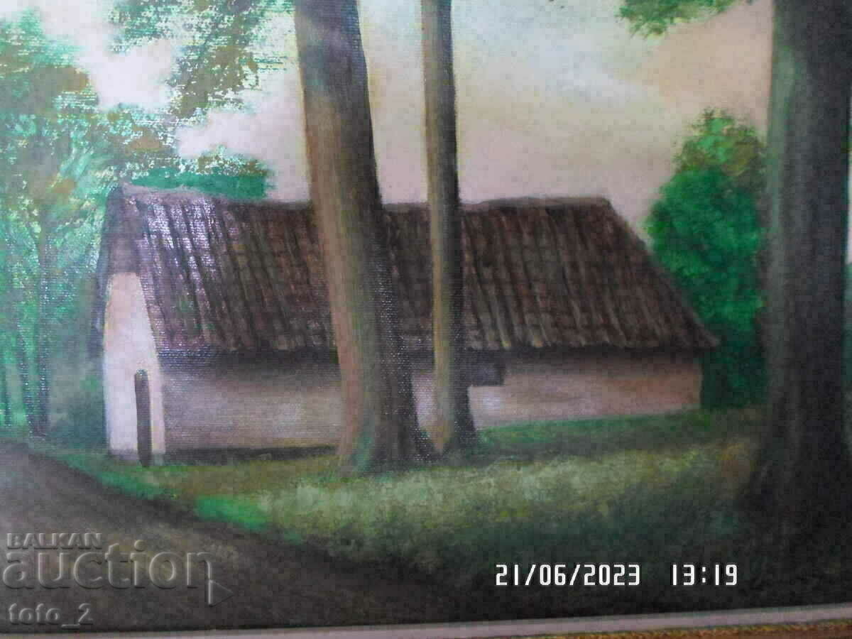 AUTHOR PAINTING OIL ON CANVAS JULIEN LOUIST with price € 125.00 | 244.48 BGN