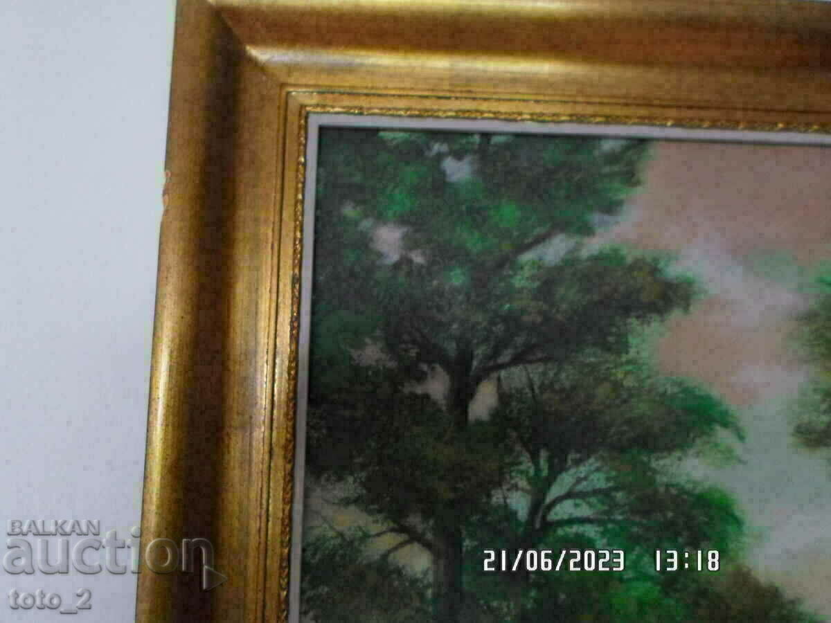 Delivery of AUTHOR PAINTING OIL ON CANVAS JULIEN LOUIST