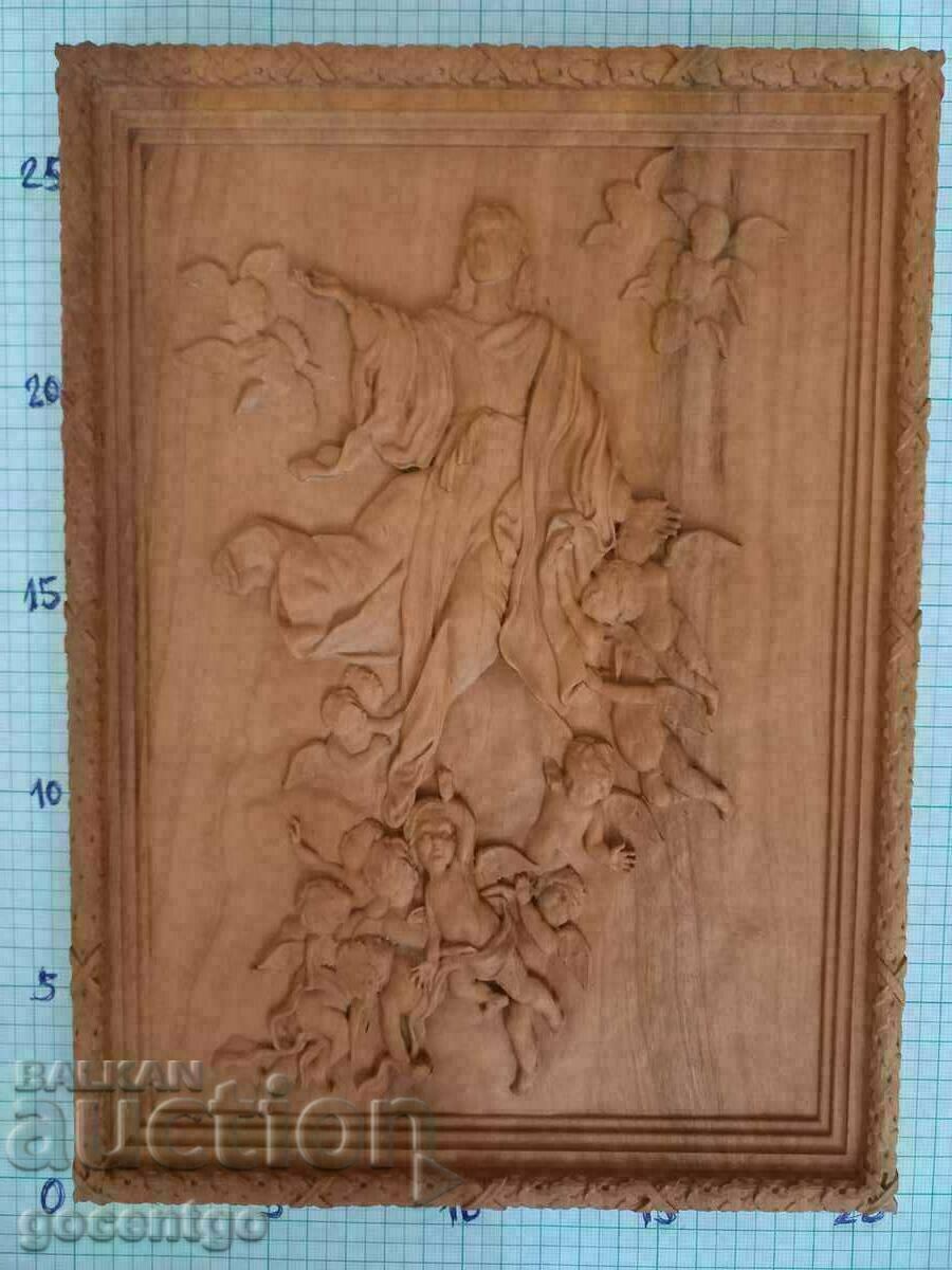 WOOD CARVING PANEL
