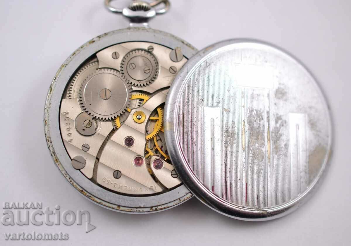Pocket watch MOLNIJA MOLNIJA 15 stones - works - 5 Pocket watch MOLNIJA MOLNIJA 15 stones - works - 5