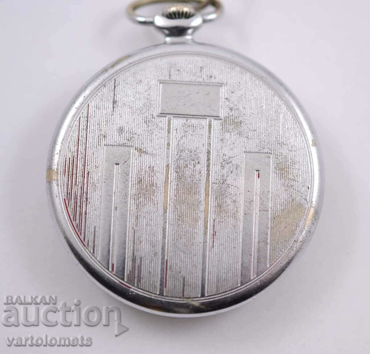 Pocket watch MOLNIJA MOLNIJA 15 stones - works - 6 Pocket watch MOLNIJA MOLNIJA 15 stones - works - 6